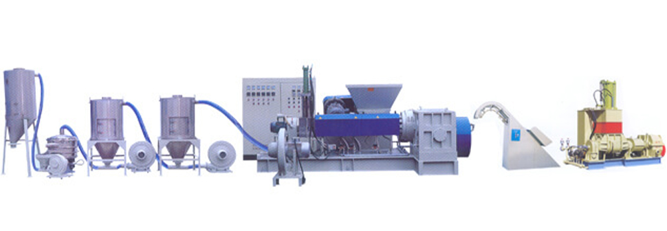 Vent Cut Model (SIDE FEEDING) of EVA, PVC Masterbatch Pelletizing Plant